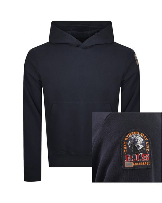 Parajumpers Blue Everest Hoodie for men