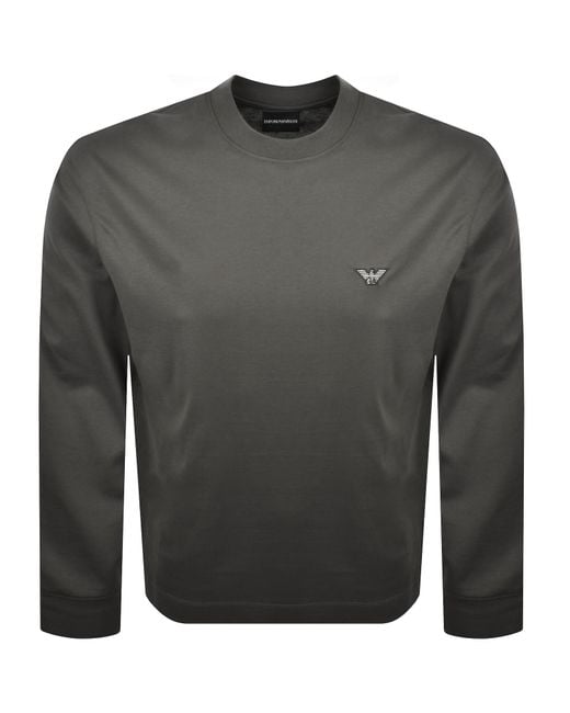 Armani Gray Emporio T Shirt for men