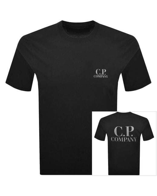 C P Company Black Cp Company Comfort T Shirt for men