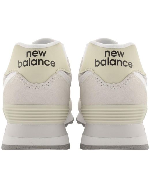 New Balance 574 Trainers in White for Men Lyst
