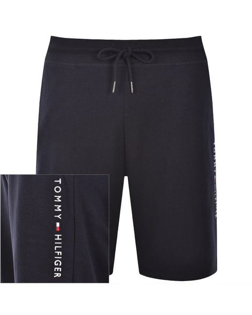 Tommy Hilfiger Blue Jersey Shorts for men