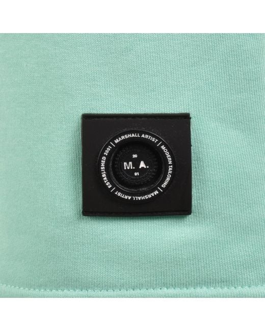 Marshall Artist Green Siren Shorts Mint for men