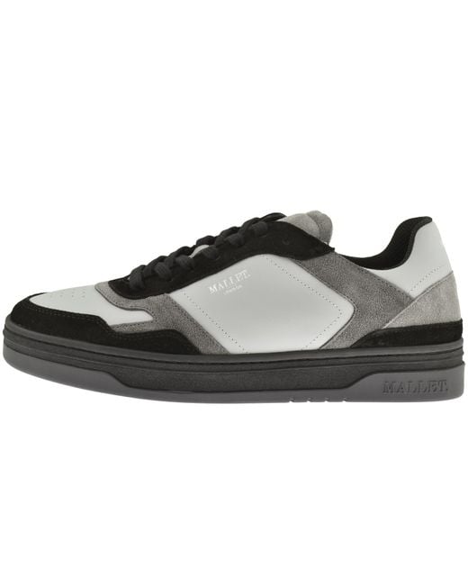 Mallet Black Barnsley Trainers for men