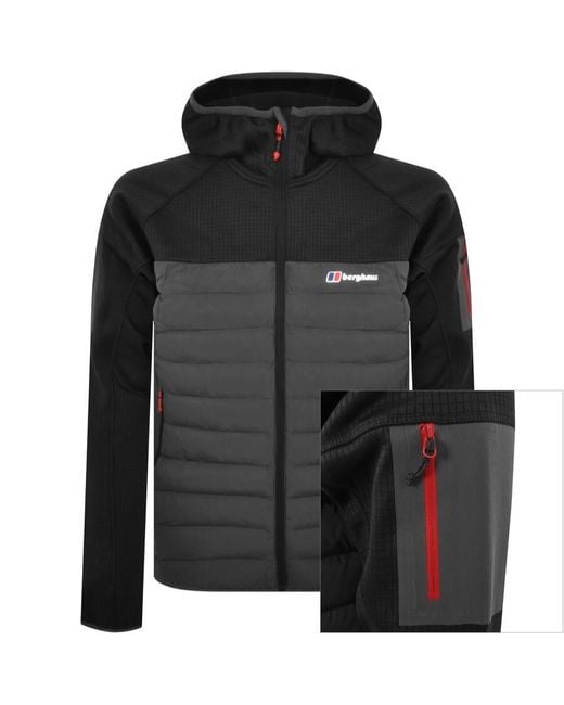 Berghaus Black M Sidley Hybrid Jacket for men