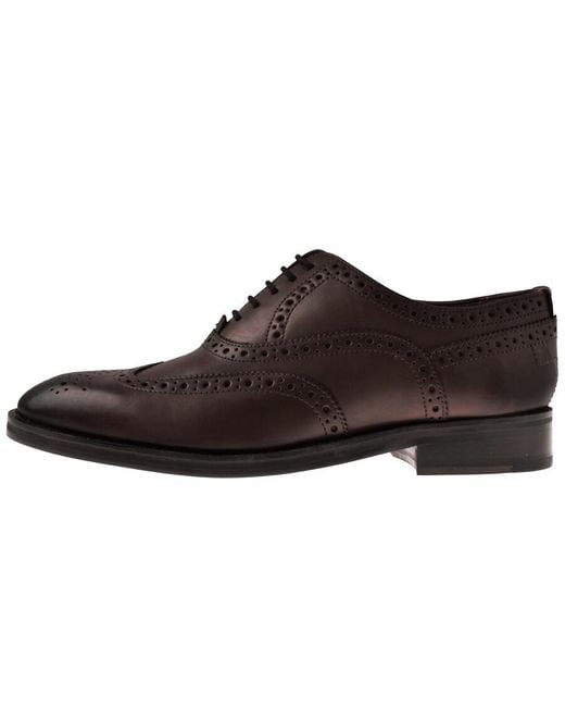 Ted Baker Brown Amaiss Brogues Shoes for men