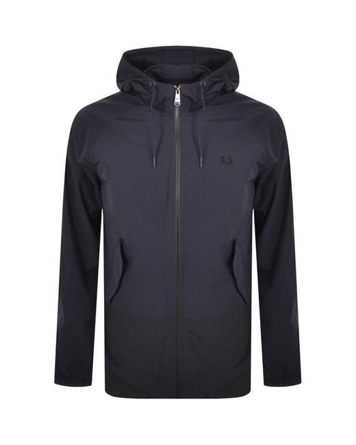 Mens Clothing Jackets Casual jackets Fred Perry Synthetic Fred Perry in Navy for Men Blue 
