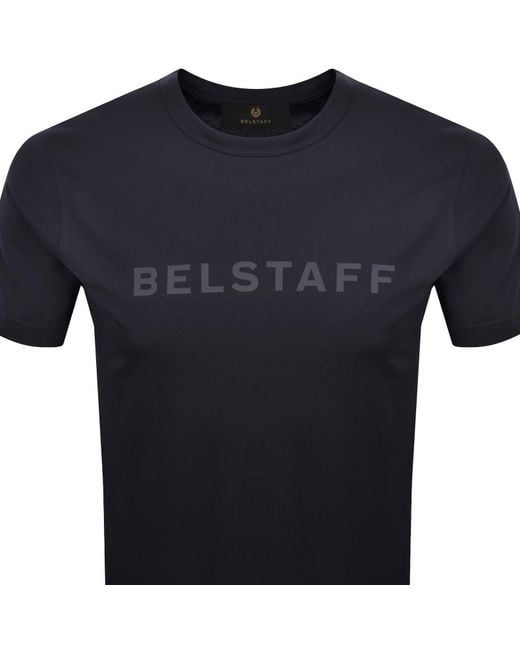 Belstaff Blue Signature T Shirt for men