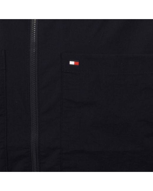 Tommy Hilfiger Blue Tech Overshirt for men