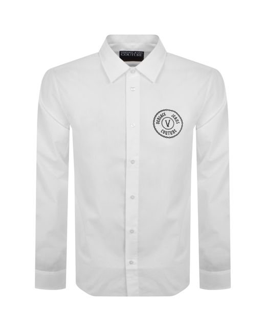Versace Jeans White Couture Slim Fit Shirt for men