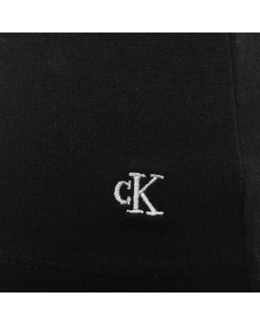 Calvin Klein Black 3 Pack Vests for men
