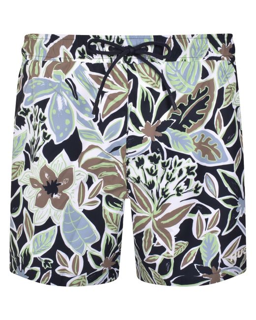 HUGO Blue Calala Swim Shorts for men