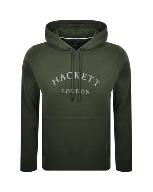 Hackett Green London Heritage Hoodie for men