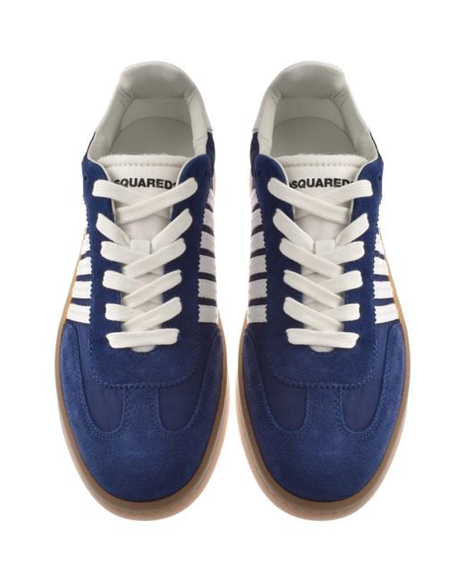 DSquared² Blue Boxer Trainers for men