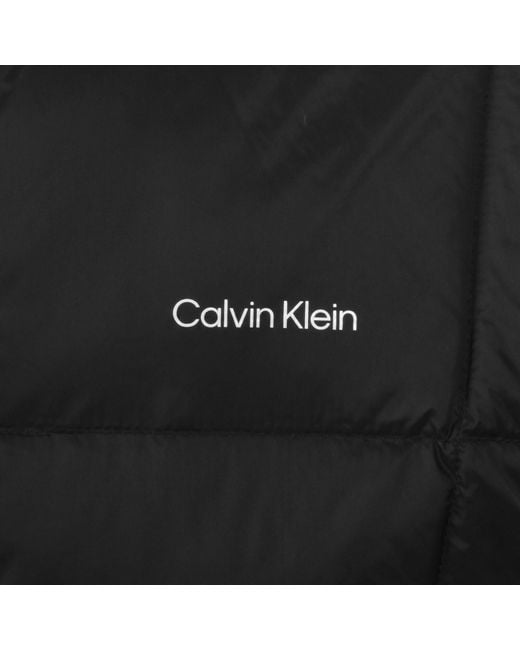 Calvin Klein Black Nylon Puffer Gilet for men