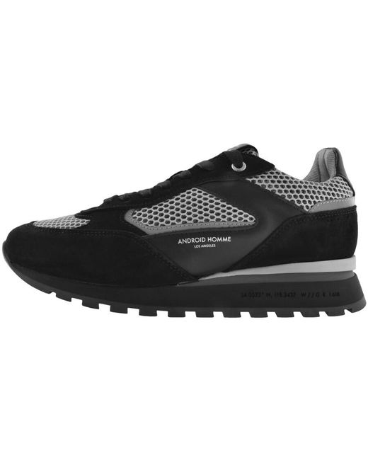 Android Homme Black Lechuza Trainers for men
