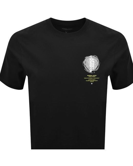 Marshall Artist Black Space Face T Shirt for men