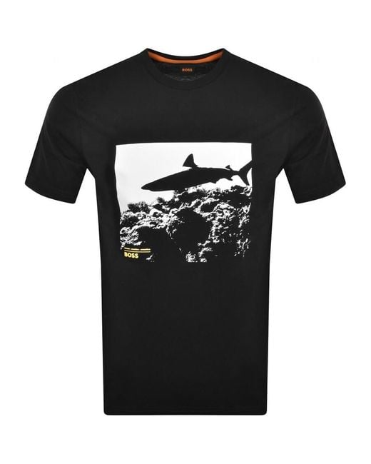 Boss Black Boss Sea Horse T Shirt for men