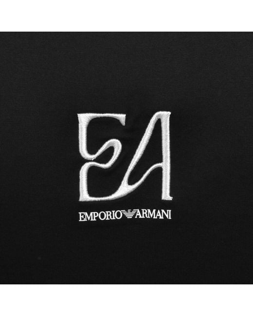 Armani Black Emporio Logo Vest for men