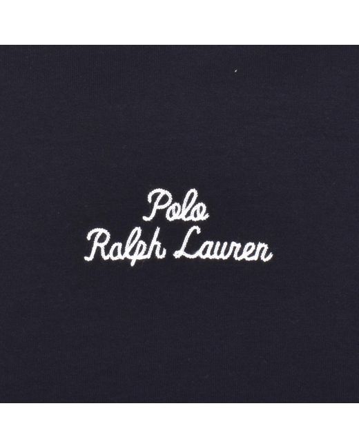 Ralph Lauren Blue Pullover Hoodie for men