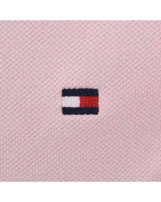 Tommy Hilfiger Pink Regular Fit 1985 Polo T Shirt for men