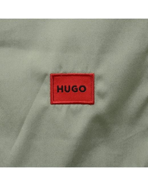 HUGO Green Ellino Linen Shirt for men