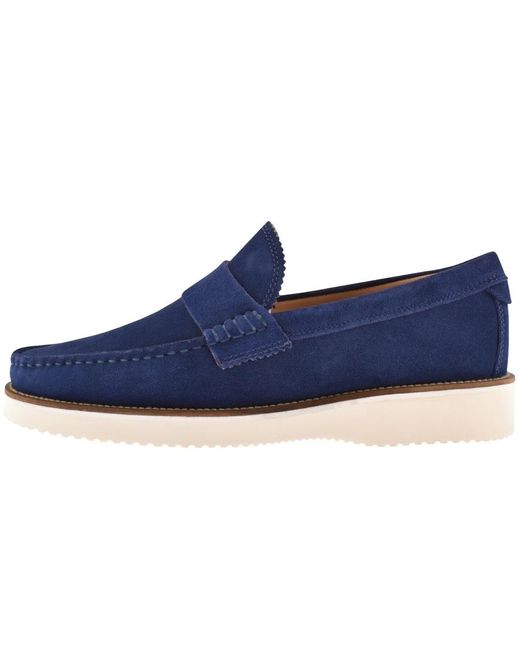 Ted Baker Suede Isaacc Boat Shoes in Navy (Blue) for Men | Lyst UK