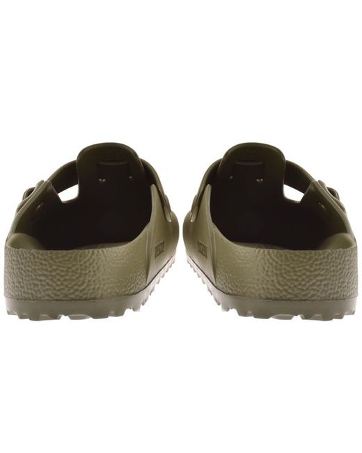Birkenstock Green Boston Eva Mules for men
