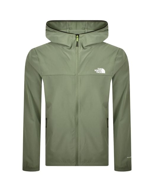 The North Face Green Athletics Wind Jacket for men