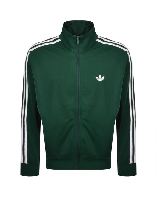 Adidas Originals Green Firebird Track Top for men
