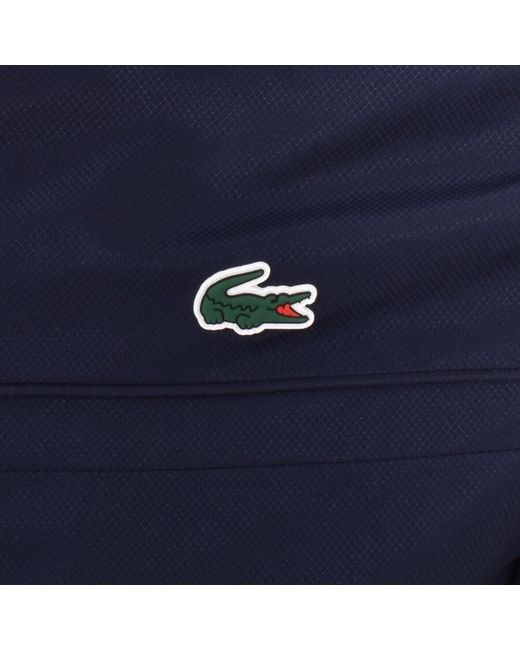 Lacoste Blue Full Zip Logo Jacket for men