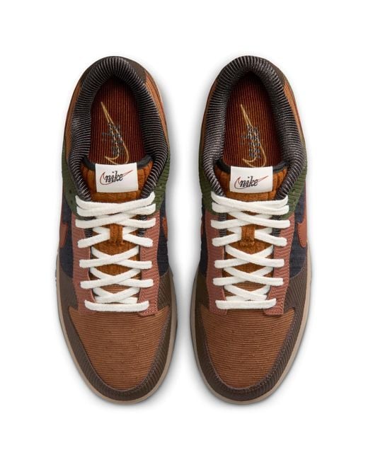 Nike Brown Dunk Low Trainers Tan for men