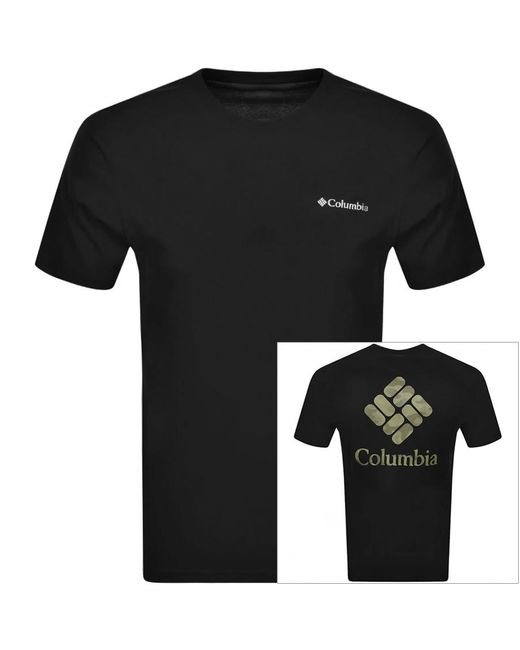 Columbia Cotton Maxtrail Logo T Shirt in Black for Men - Lyst