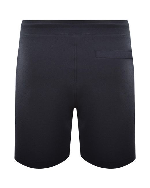 Luke 1977 Blue Paraga Crinkle Shorts Dark for men