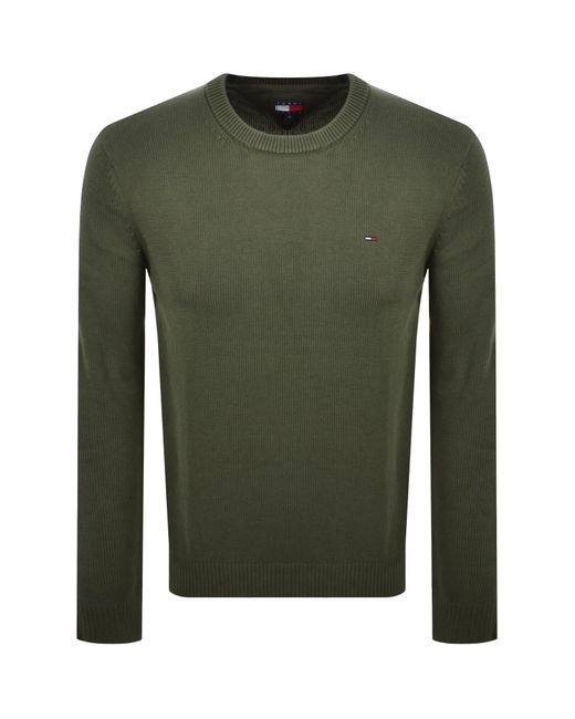 Tommy Hilfiger Green Flag Slim Fit Sweatshirt for men
