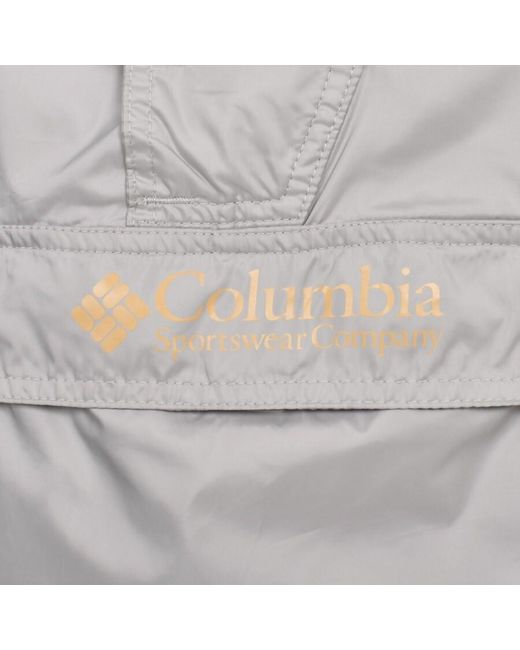 Columbia Gray Challenger Windbreaker Jacket for men