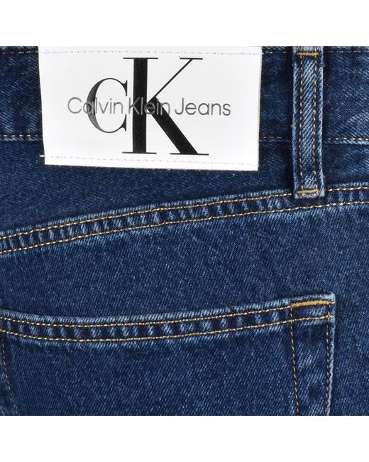 Calvin Klein Blue Jeans Authentic Straight Jeans for men