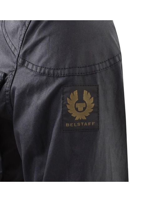 Belstaff Blue Racemaster Waxed Jacket for men