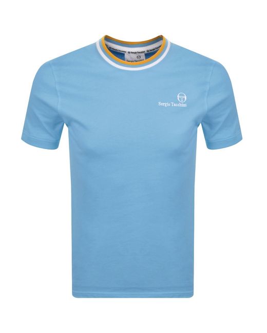 Sergio Tacchini Blue Rainer Fc T Shirt for men