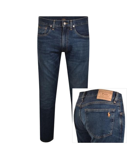 Ralph Lauren Blue Sullivan Slim Fit Jeans for men