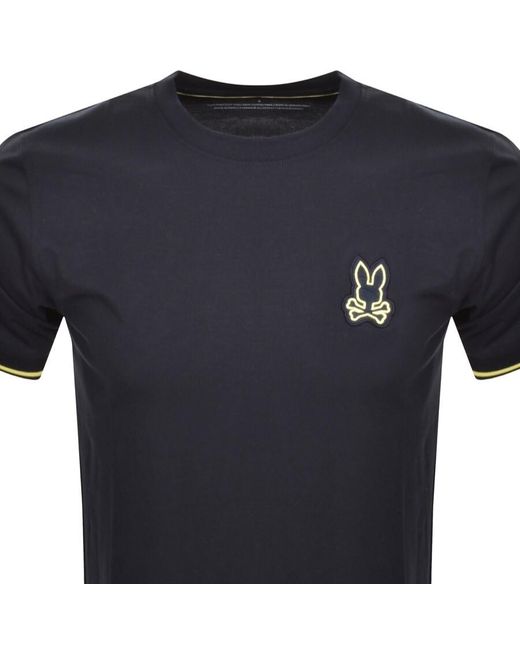 Psycho Bunny Blue Lenox Fashion T Shirt for men
