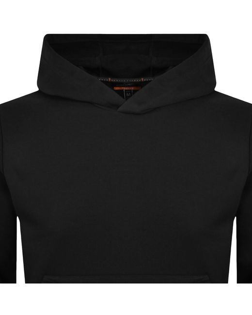 Parajumpers Black Everest Hoodie for men