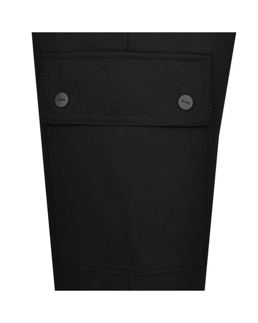 HUGO Black Gilian Trousers for men