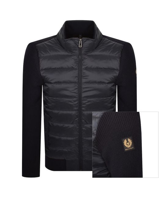 Belstaff Black Circuiteer Cardigan for men