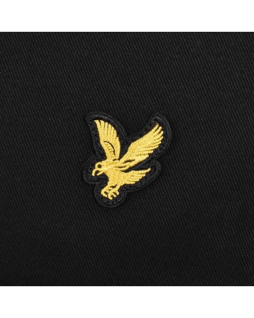 Lyle & Scott Black Harrington Jacket Jet for men