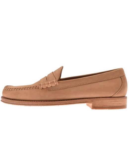 Bass hotsell suede loafers