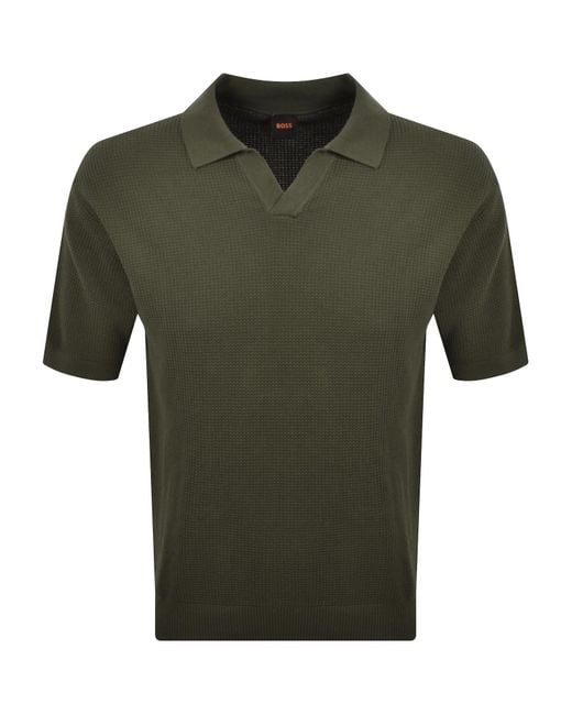 Boss Green Boss Kocello Relaxed Knit Polo for men