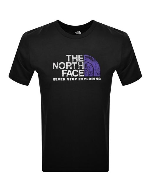The North Face Black Rust 2 T Shirt In for men