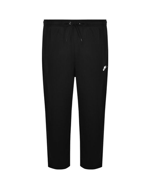 Nike Black Sportswear Club Bungee Joggers for men