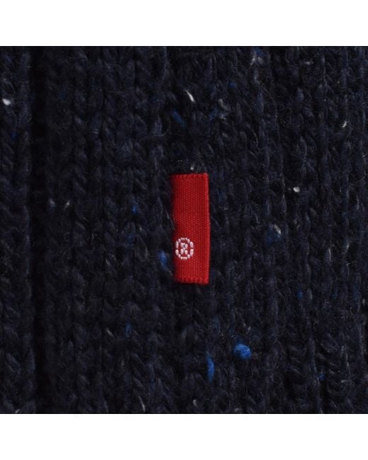 Levi's Blue Wool Blend Knit Jumper for men