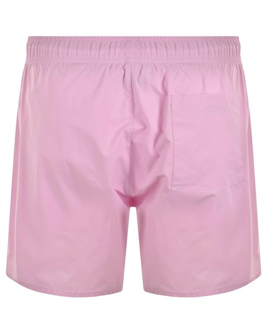 BOSS BUSINESS Pink Boss Iconic Swim Shorts for men